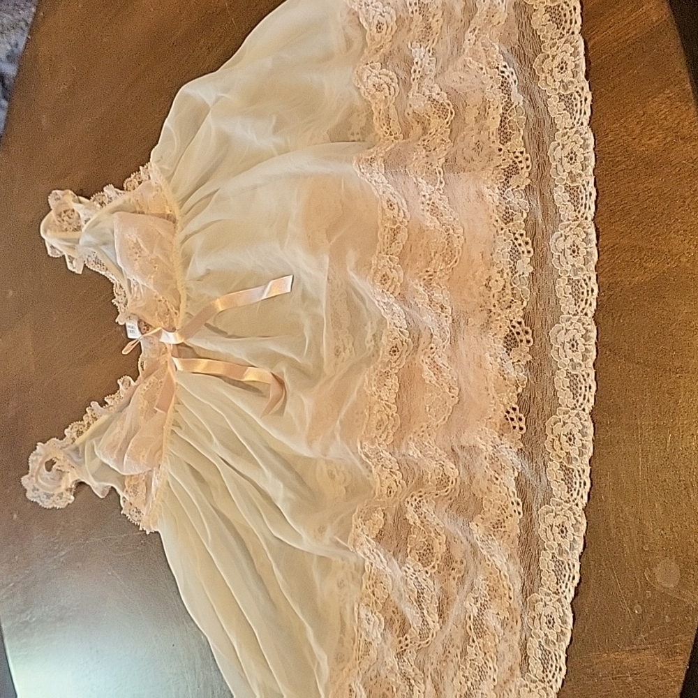 Victoria Secret Pink Lace Babydoll Size S